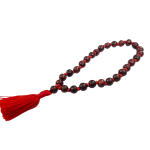 compressed red chandan mala for jaap 9br