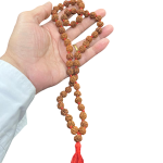 compressed rudraksha mala 54 beads 10 mm 4br