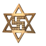 compressed vastu star helix with swastik 10 cms 10br