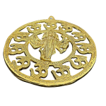 compressed wall hanging panchmukhi hanuman round 3br