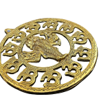compressed wall hanging panchmukhi hanuman round 4br
