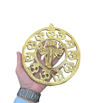 compressed wall hanging panchmukhi hanuman round 6br
