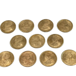 Copper Coins | Tambe Ke Sikkey for Puja (11 Pcs)