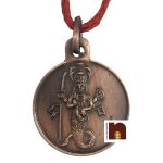 copper ketu yantra pendant oxidized 4