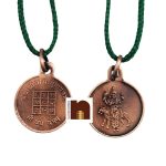copper yantra pendant budh oxidized 4