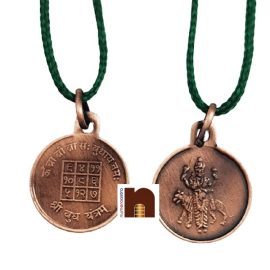 copper yantra pendant budh oxidized 5