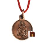 copper yantra pendant guru oxidized 3