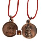 copper yantra pendant guru oxidized 6