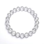 Crystal Bracelet Diamond Cut Crystal Bracelet Numerology Bracelet For Men & Women (8 MM)(1 Pc)