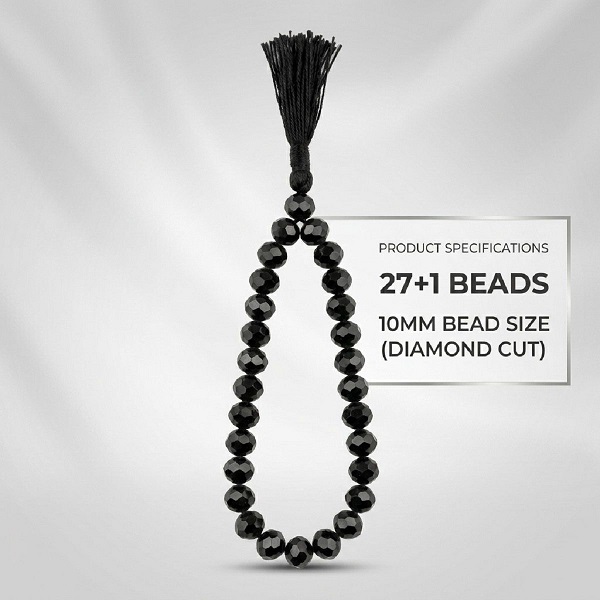 crystal jaap mala black 5 crystal jaap mala black 5