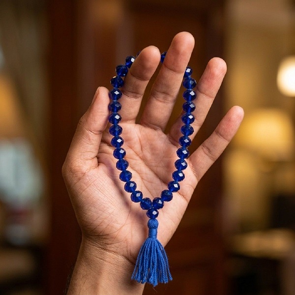 crystal jaap mala blue 3 crystal jaap mala blue 3