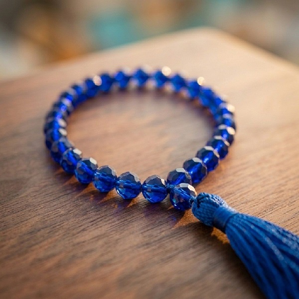 crystal jaap mala blue 5 crystal jaap mala blue 5