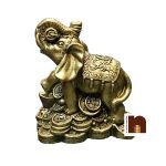 elephant on lucky coins 2 wm