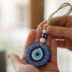 Evil Eye Hanging for Good Luck & Protection (20 Cms) (1 Pc )