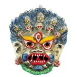 Nazarbattu Evil Eye Protector for Nazar Dosh Nivaran in Metal (Silver) (14 cm) (1 Pc)