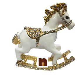 feng shui white horse with stones 5