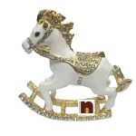 feng shui white horse with stones 6