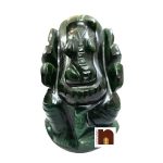 green jade ganpati wm