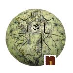 happy drum light green world map 2 1