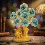Evil Eye Tree with Happy Man for Wealth & Good Luck (25 Cms Approx) (1 Pc)