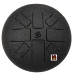 happy drum black 10 inches