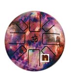 happy drum multicolour 6 inch 5