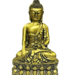 Lord Buddha Idol Gautam Buddha Idol in Resin (Height-14 Cms) (1 Pc)