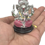 lord ganesha idol in resin silver 7 br