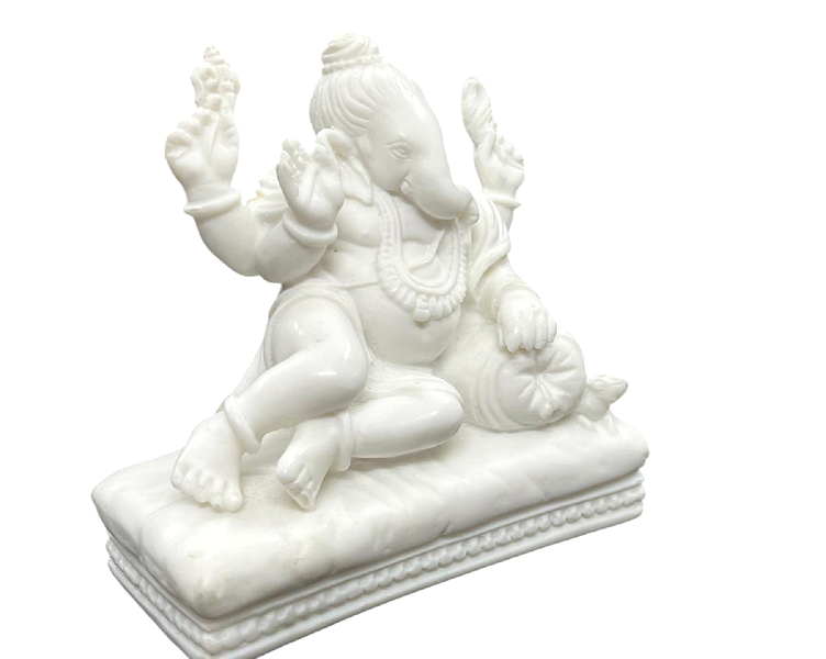 lord-ganesha-idol-in-resin-white-2br-65052072 lord ganesha idol in resin white 2br 65052072