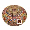 Happy Drum Pan | Tongue Drum Pan for Sound Healing (Multicolour) (8 Inches) (1 Pc)