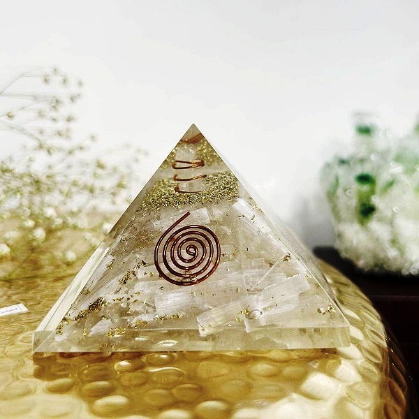 orgone pyramid selenite 2 orgone pyramid selenite 2