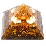 orgone pyramid tiger eye shriyantra gomti chakra 2