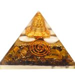 orgone pyramid tiger eye shriyantra gomti chakra 4
