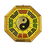 Bagua | Pakua Mirror | Yin Yang Pakua Mirror in Metal for Protection & Positive Energy (6 Inches) (1 Pc)
