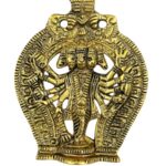 Panchmukhi Hanuman Ji Idol in White Metal Wall Hanging (11 Cms) (1 Pc)