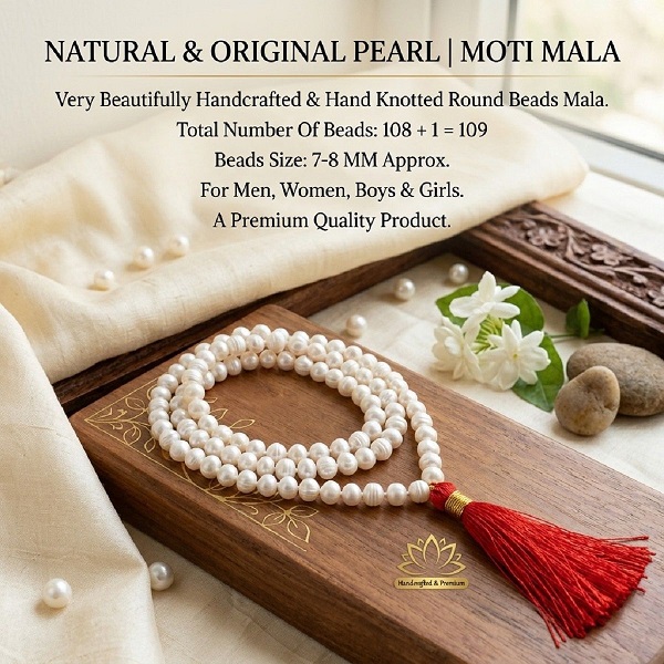 pearl moti mala 11 pearl moti mala 11