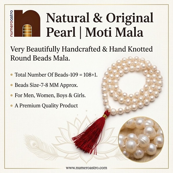 pearl moti mala 20 pearl moti mala 20