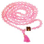 rose quartz mala 7