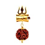 rudraksha damru locket WM