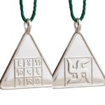 Budh Yantra Pendant In Pure Silver (Energized & Activated)(6 Grams Approx) (1 Pc)