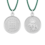Shri Budh Yantra Pendant In Pure Silver (Energized & Activated) (6 Gms Approx) (1 Pc)