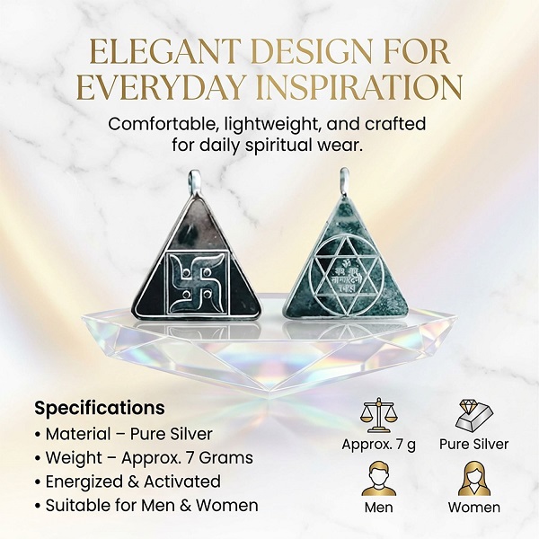 silver saraswati yantra pendant triangle 2 silver saraswati yantra pendant triangle 2