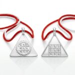 Surya Pyra Yantra Pendant In Pure Silver (Energized & Activated) (6 Grams Approx)(1 Pc)