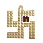 swastik in brass wall hanging 5