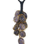 tumble stone amethyst hanging 1