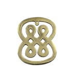 vastu brass infinity symbol 2br
