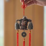 Hanging Wind Chime for Positive Energy Hanging Bells for Home Decoration & Balcony Decor with Melody Sound (Happy Man) (1 Pc)