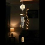Wind Chime for Positive Energy for Home and Balcony Decor with Melody Sound (4 Pipes)
